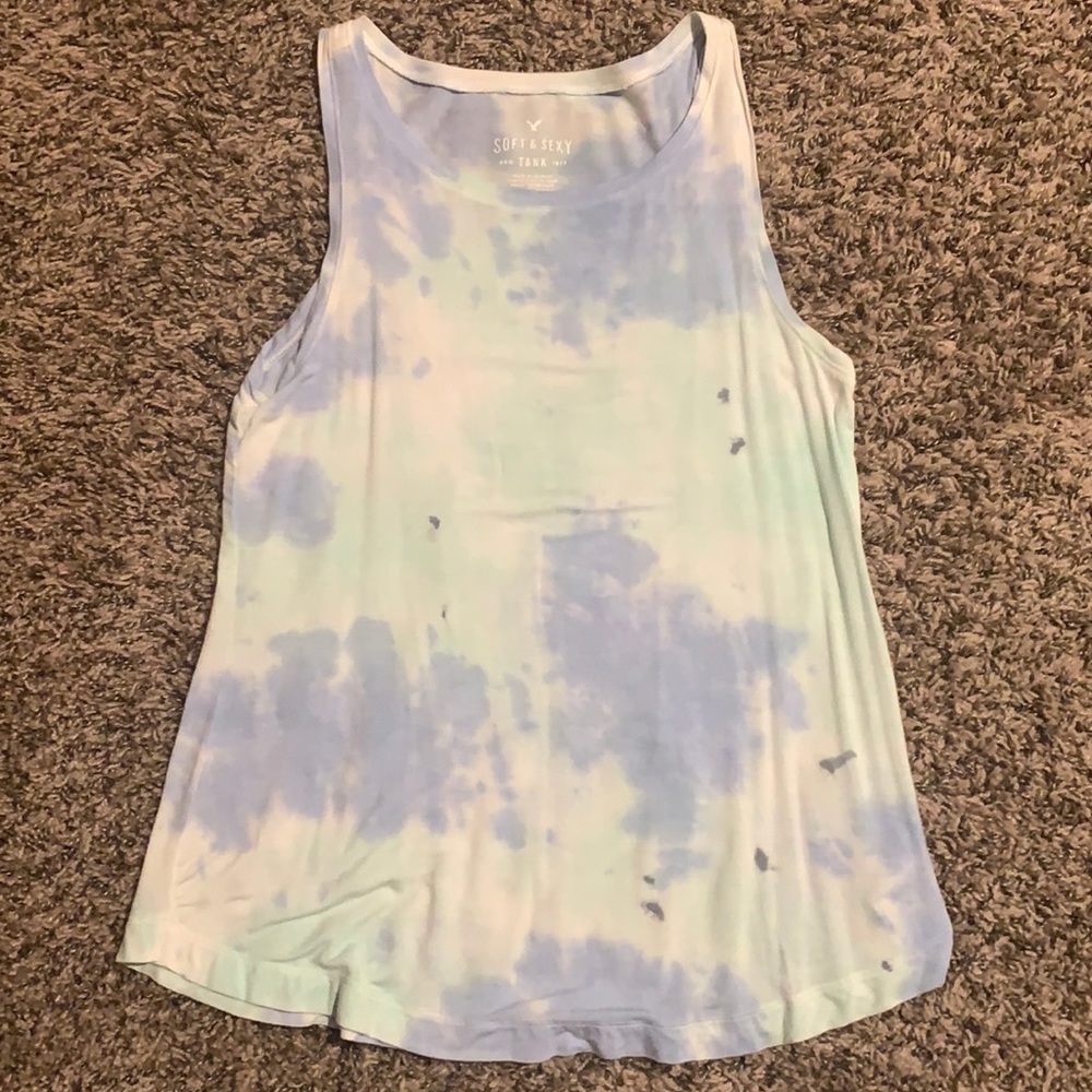 Soft & Sexy tie-dye tank top